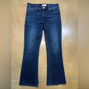 Kut From The Kloth Ana High Rise Fab Ab Flare Blue Jeans Size 6